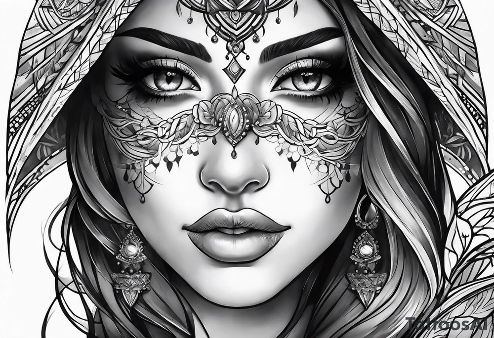 Underboob tattoo tattoo idea