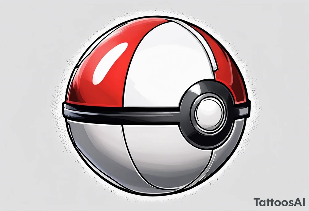 simple pokeball tattoo tattoo idea