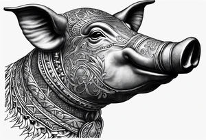 Pig head from Primus album cover tattoo idea