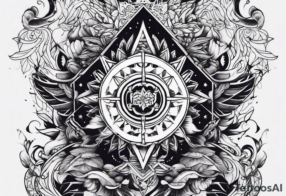 And all out fuck fest orgy tattoo idea