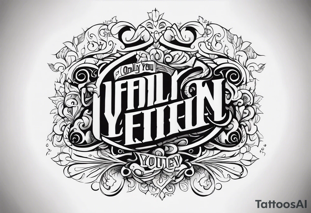 If only you knew tattoo idea