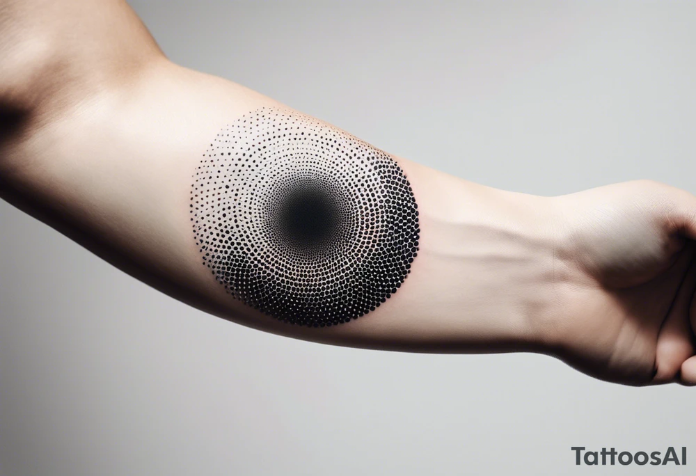 wormhole tattoo idea