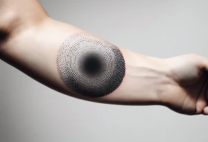wormhole tattoo idea