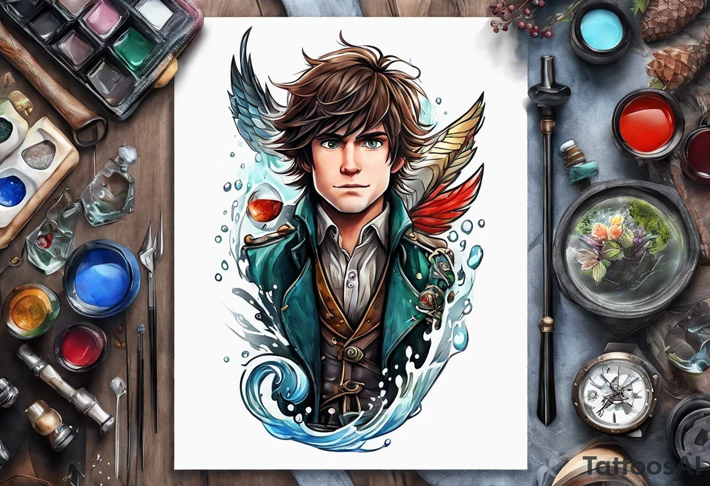 Hiccup Haddock tattoo idea