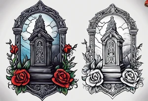 tombstone tattoo idea