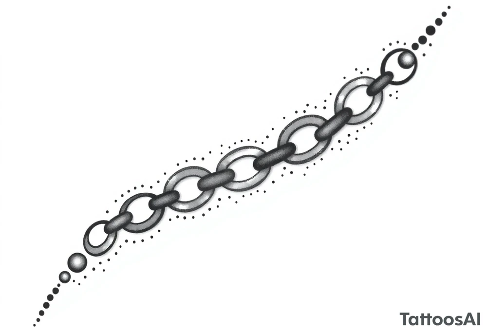 Chain tattoo idea