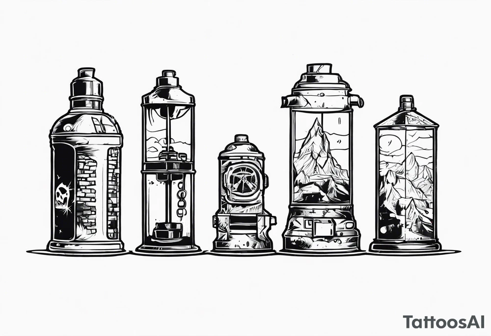 Scarcolletors from Wasteland 3 game. tattoo idea
