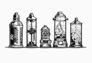 Scarcolletors from Wasteland 3 game. tattoo idea