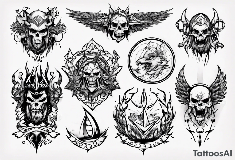 nord run tattoo idea