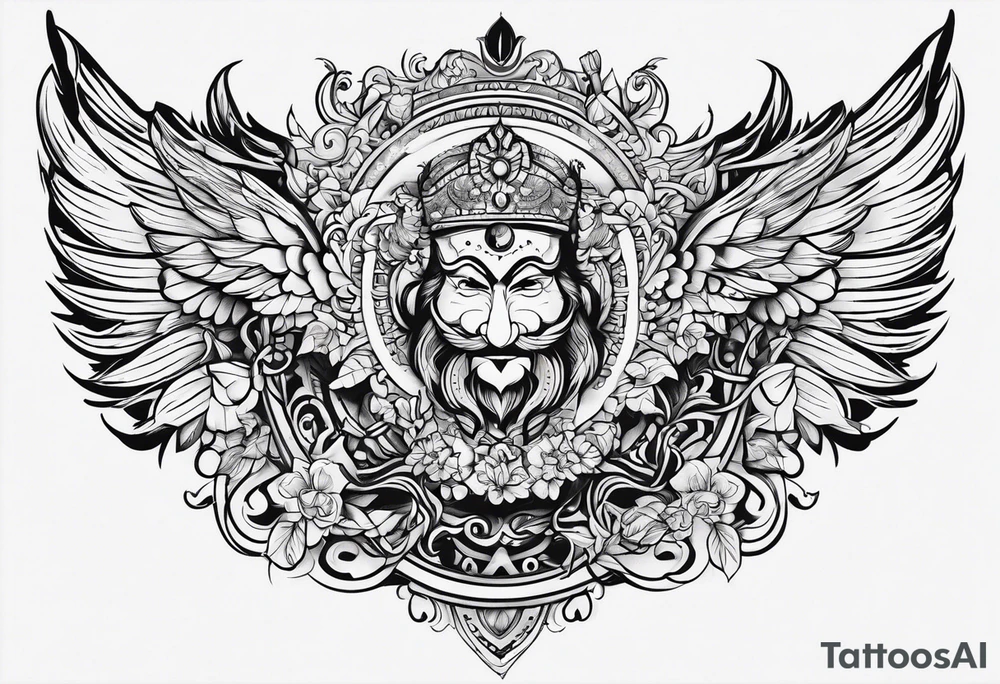 Russian spirit tattoo idea
