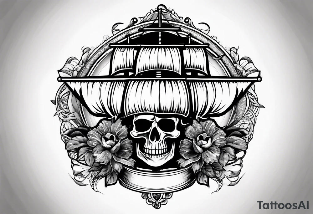 Tatouage pirate des caraïbe tattoo idea