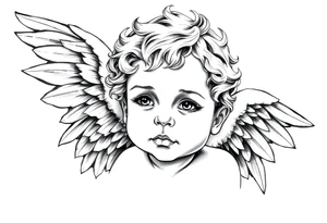 cherub tattoo idea