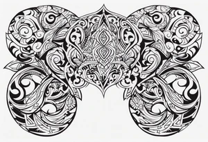 tribal tattoo idea