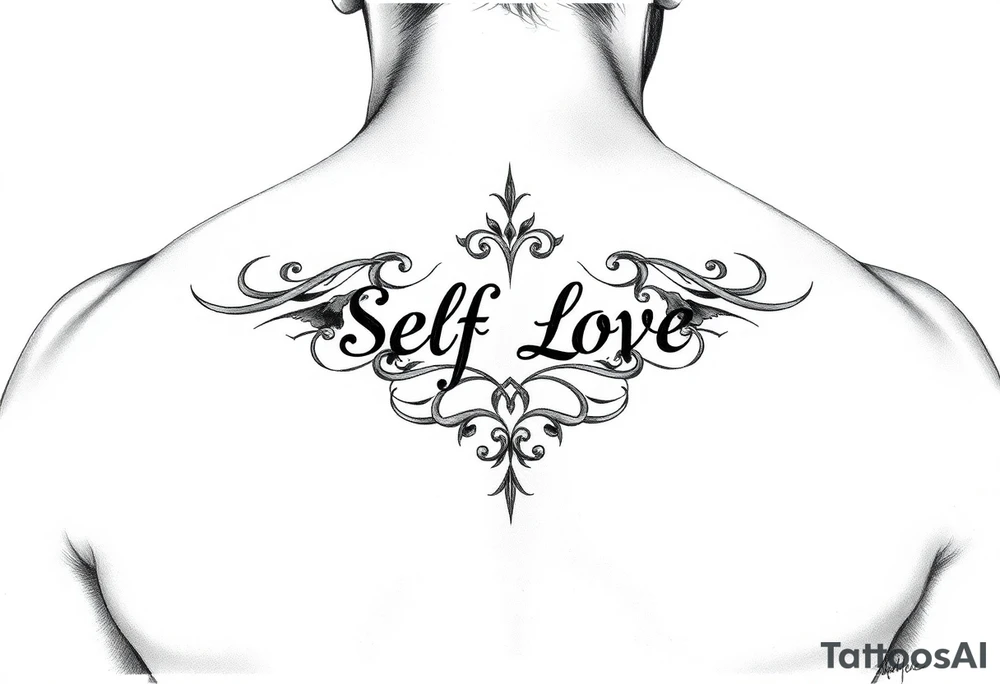 Self love tattoo tattoo idea