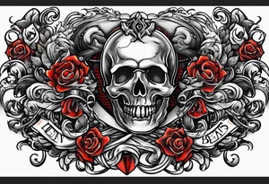 as long as my heart beats i will fight tattoo idea