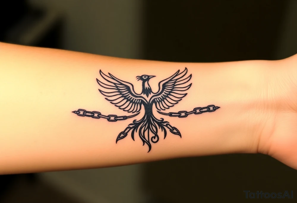 I would like a tattoo that symbolizes my journey of recovery and personal transformation. It should reflect my struggle with addiction and my rebirth after a coma on February 21, followed by being taken off life support on February 22, which I consider my second birthday.
Key elements to include:
- A symbol of rebirth (such as a phoenix or tree).
- Chains or barriers broken to represent freedom from addiction and dependencies.
- Subtle incorporation of the dates "21.02" and "22.02".
- Emphasis on self-love, inner strength, and the journey of life.
I prefer a minimalist style that conveys meaning and dignity. tattoo idea