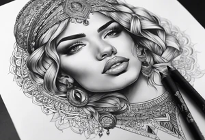 Husein Gradascevic tattoo idea