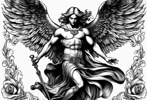 Archangel tattoo idea