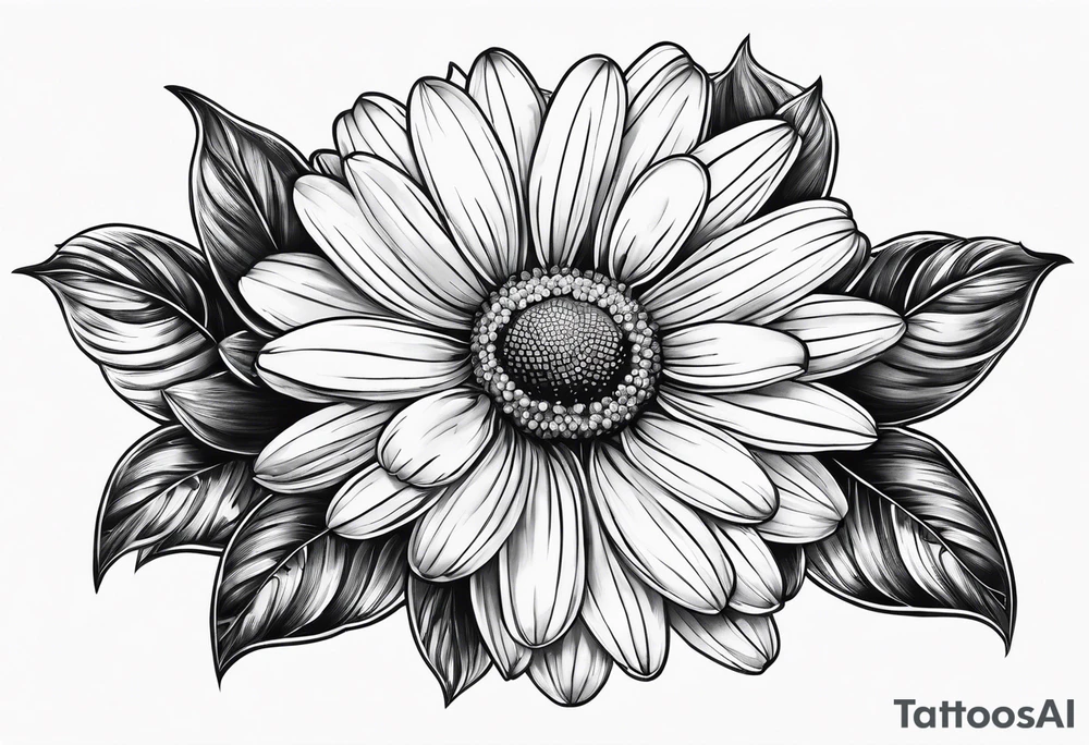 Chamomile ink tattoo idea