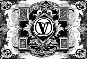 the words todamax in itallicqq q tattoo idea