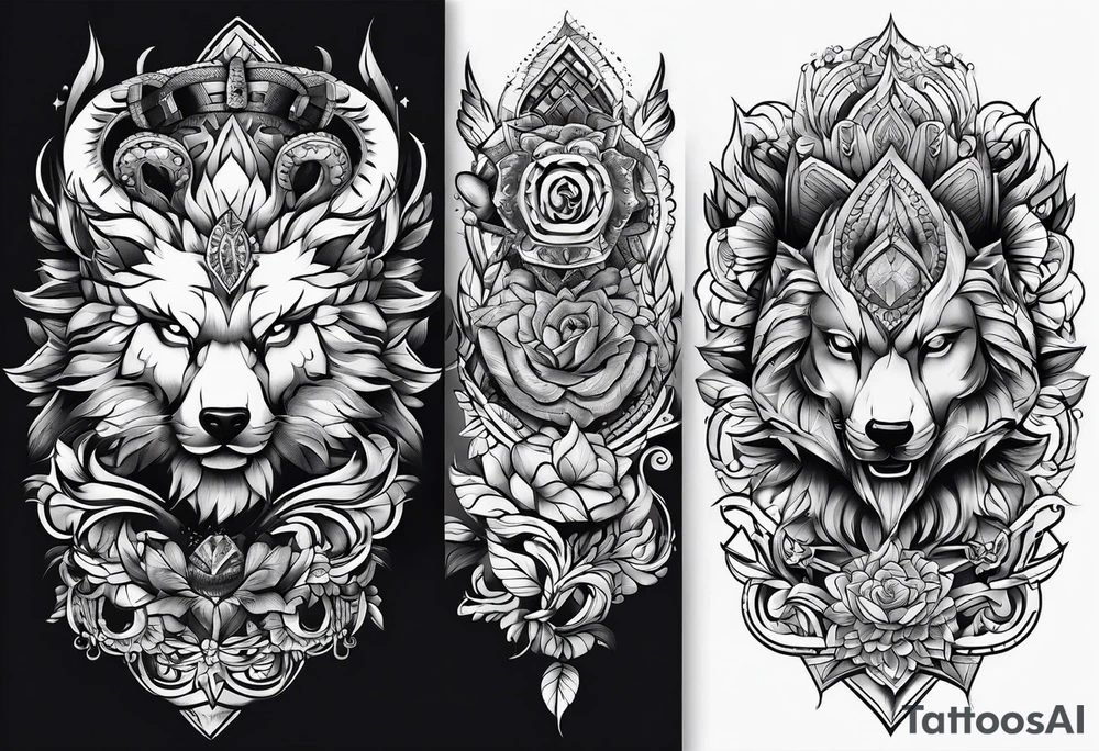 butts tattoo idea