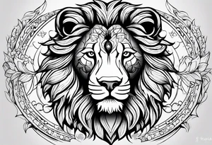 LEO ASTROLOGY tattoo idea