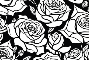 Rose tattoo idea