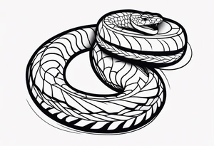 Snake tattoo idea