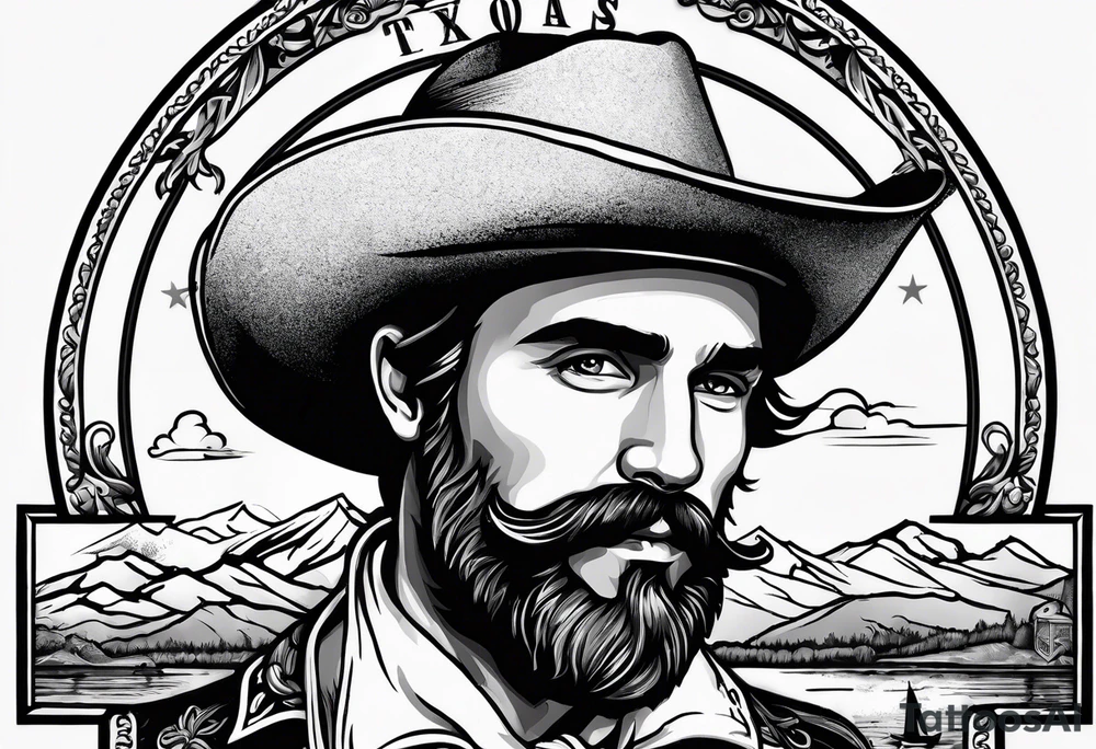 Texas, Colorado, world travel tattoo idea
