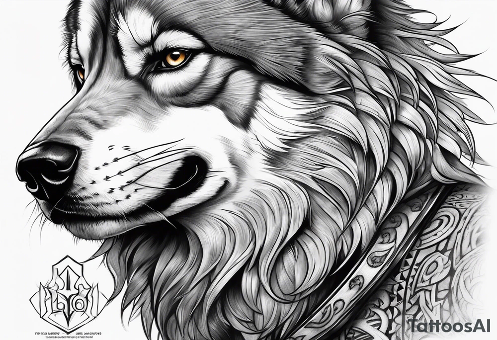 lobo bravo tattoo idea