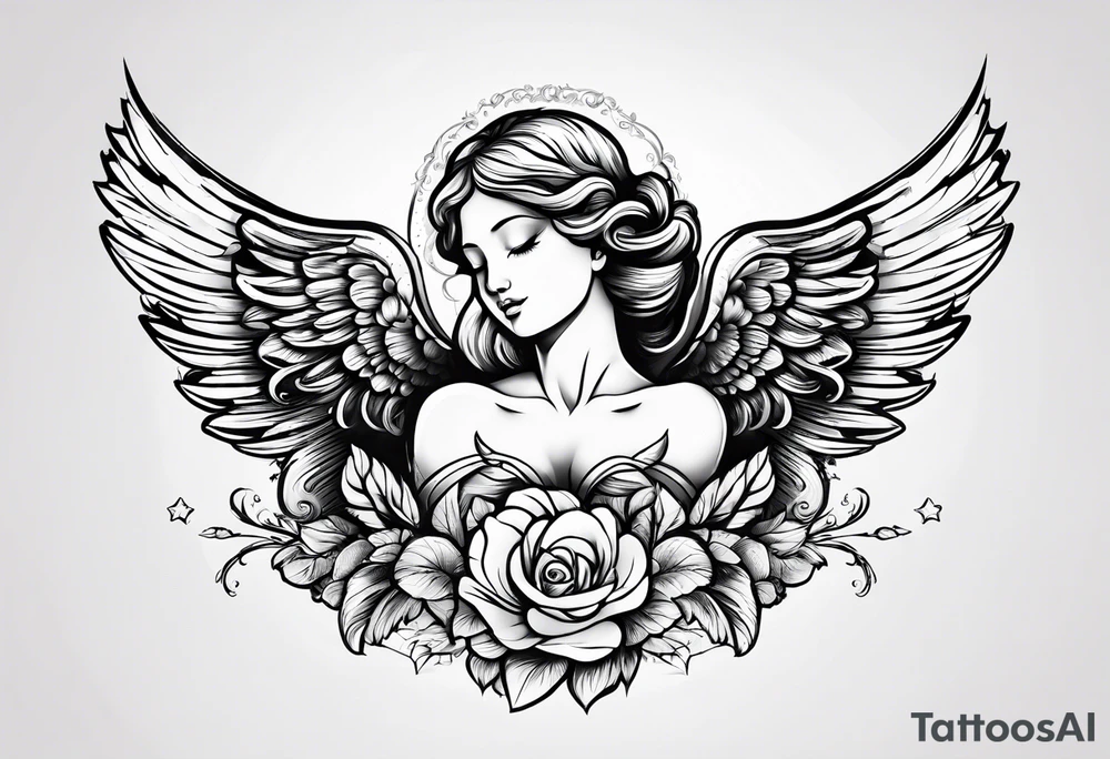 my sweet angel tattoo idea