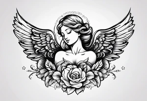 my sweet angel tattoo idea