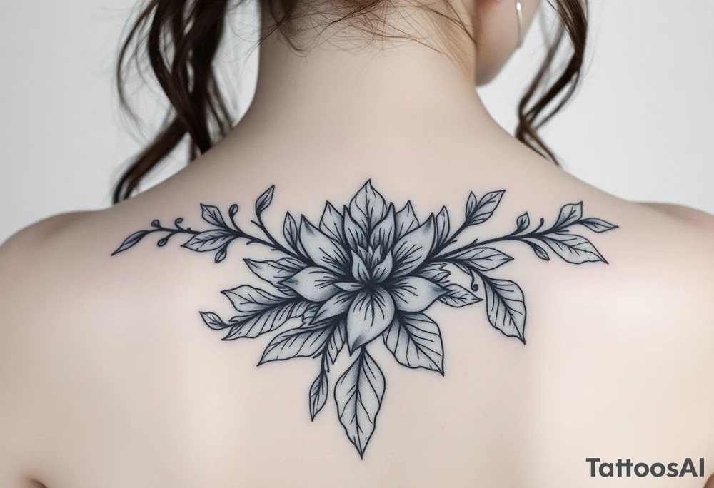 Powerful and feminine tattoo that symbolizes strength, courage, compassion, and love through the beauty of tears, nature, and joy tattoo idea