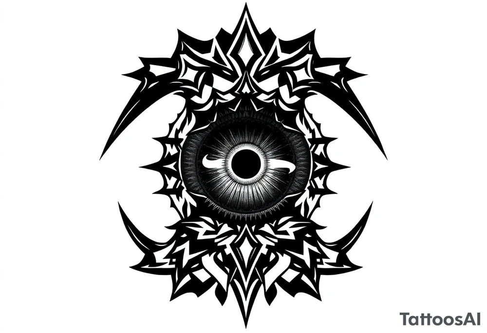 Eye tattoo idea