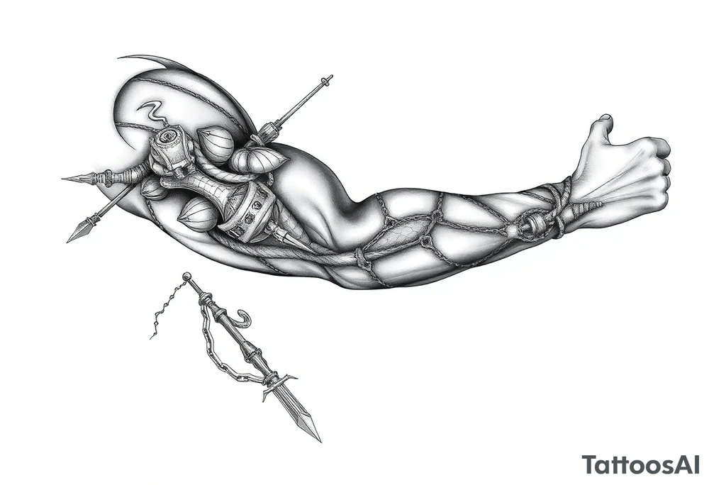 Queen Anne's Revenge tattoo idea