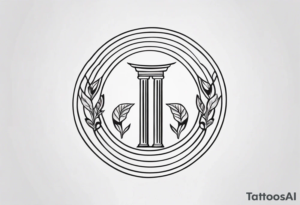 Ancient greek symbol tattoo tattoo idea