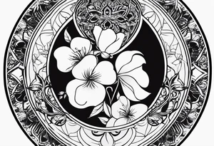 Small tattoo with the name: kaimani with a heart tattoo idea