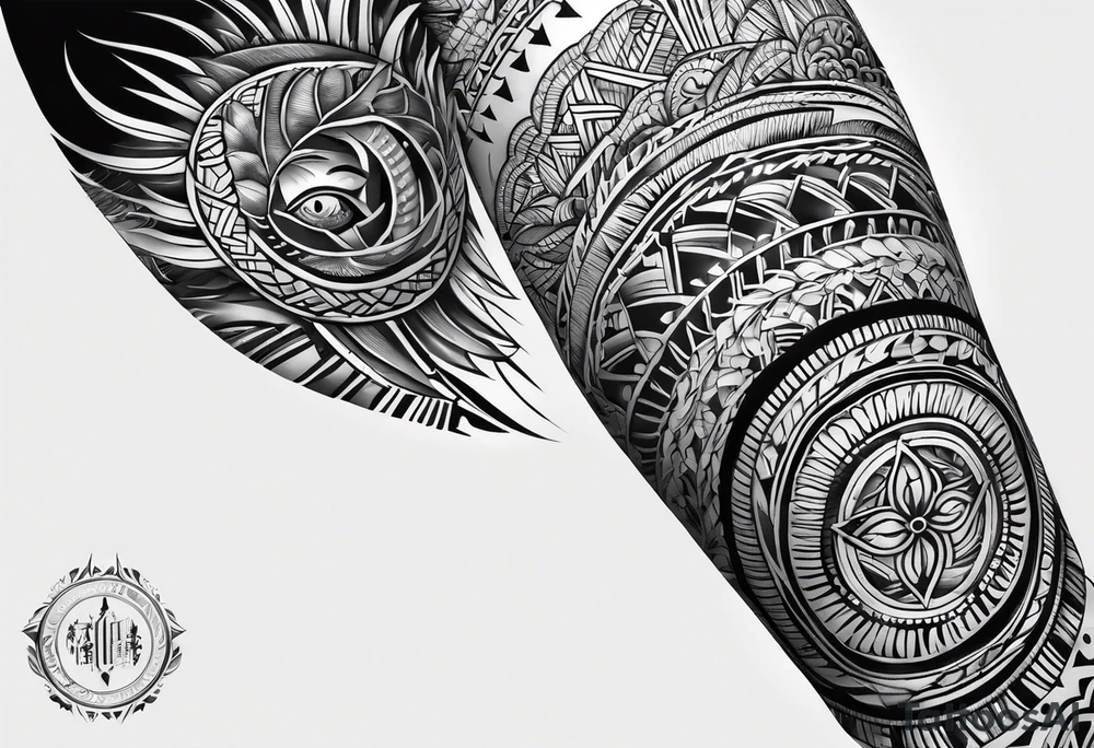 Fijian Tribal tattoo for the forearm tattoo idea