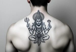 Hindu gods tattoo idea