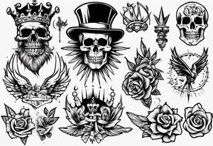 royalty tattoo idea