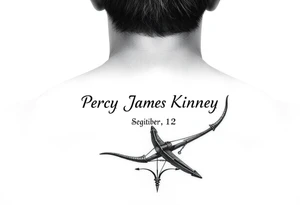 Percy James Kinney, Sagittarius, Born December 16th 1991 tattoo idea