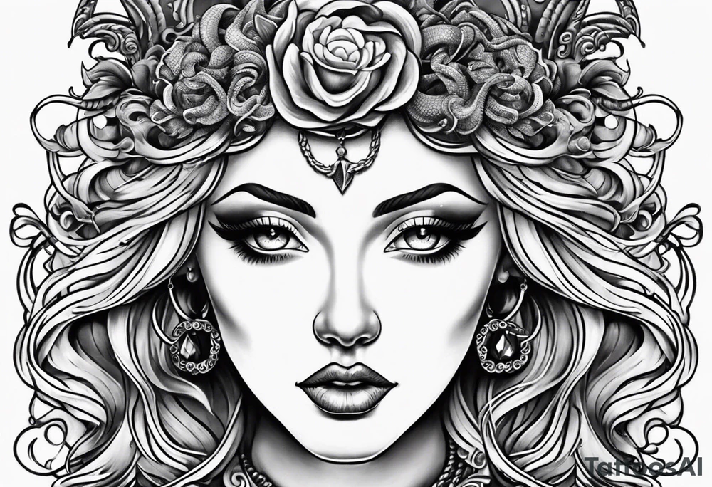 Medusa tattoo idea