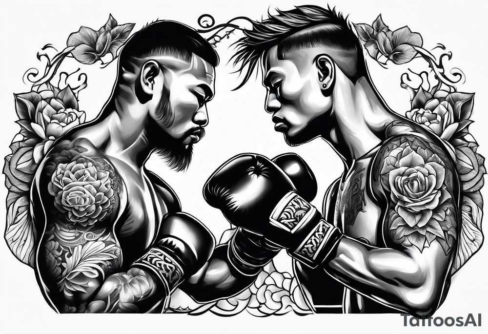 Muay Thai tattoo tattoo idea