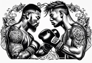 Muay Thai tattoo tattoo idea