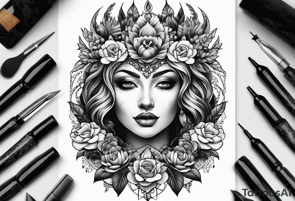 sleeve filler tattoo idea