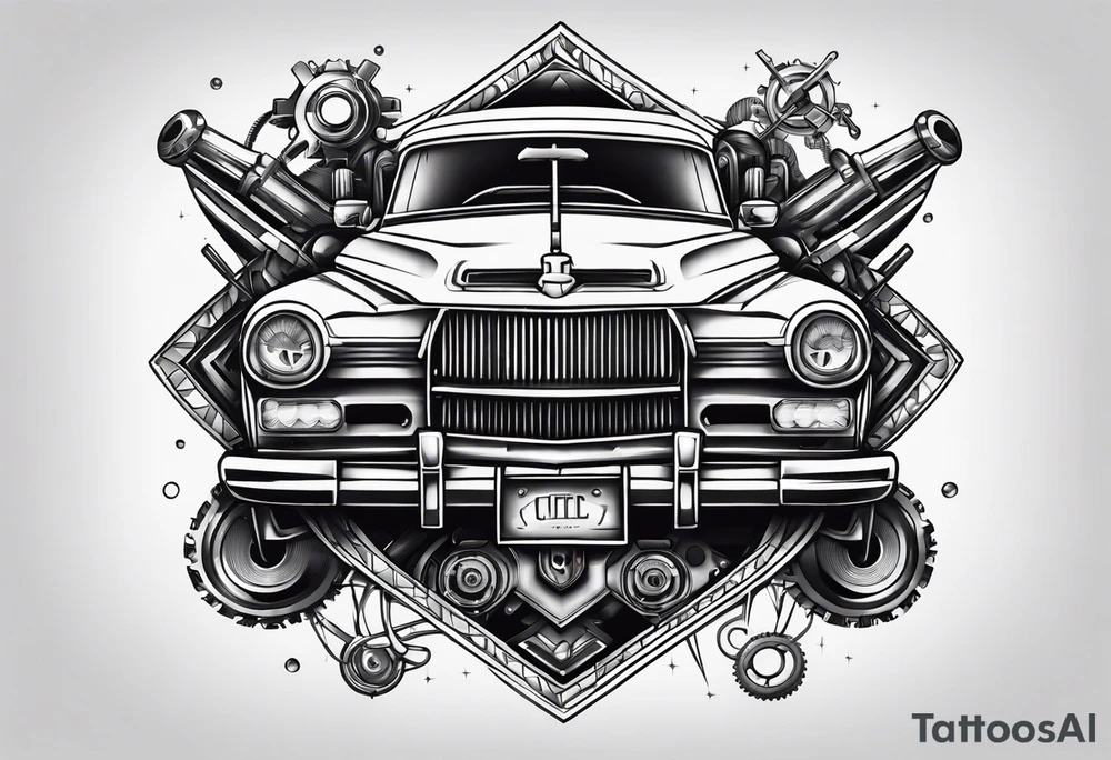Mechanic tattoo idea