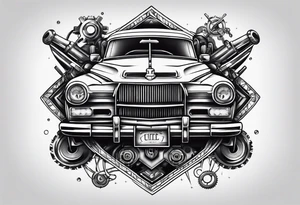 Mechanic tattoo idea