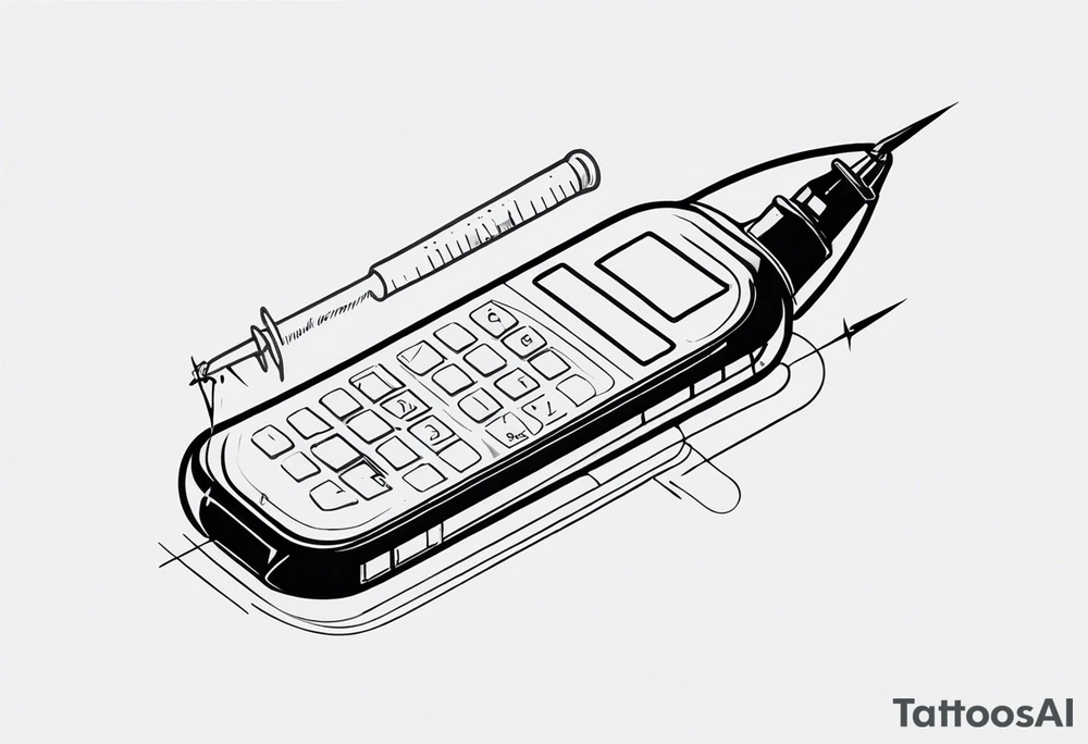 CALCULATOR
, SYRINGE tattoo idea