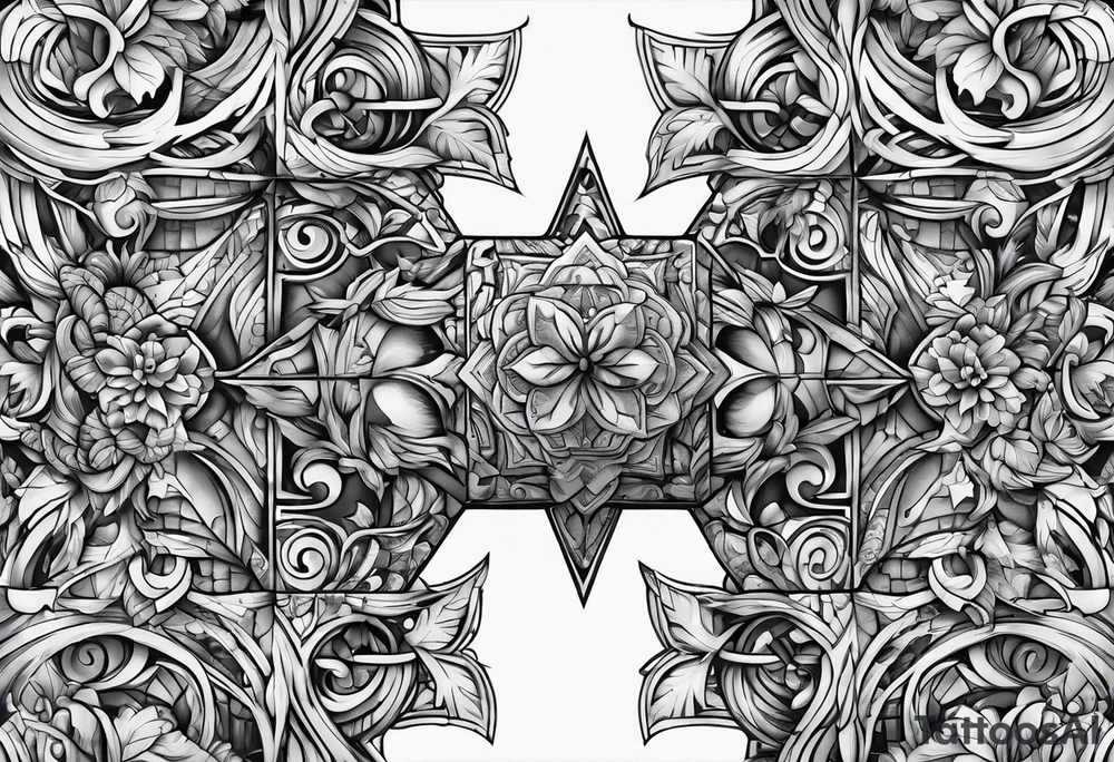 A puzzle piece tattoo idea