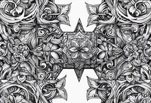 A puzzle piece tattoo idea